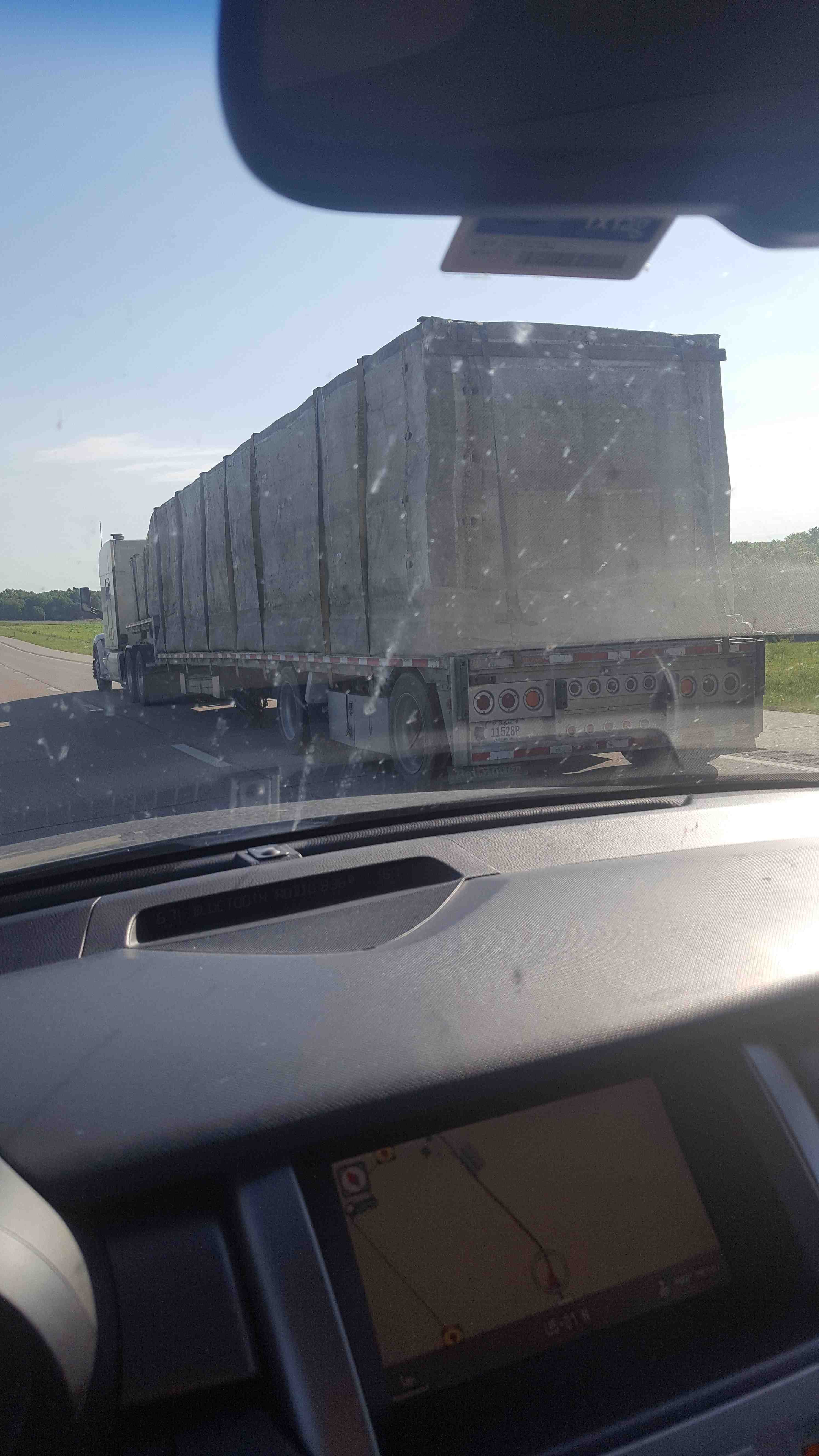 bees on a truck