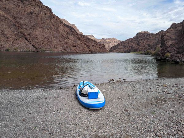 Paddling the Colorado River